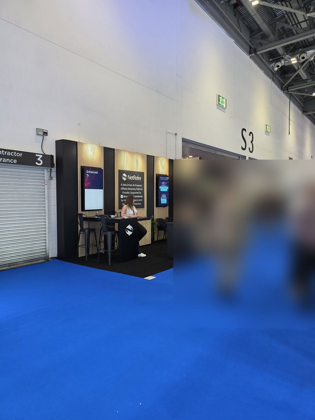 Exhibition aisle at iGB L!VE 2026, ExCeL London, where WhiteLobby met operators